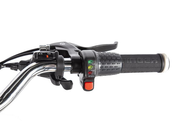 Велогибрид eltreco stinger victoria 26 (17", бежевый) 36v 250w